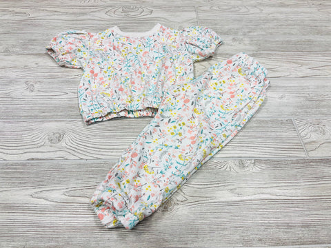 Jessica Simpson Flower Print Sweatsuit