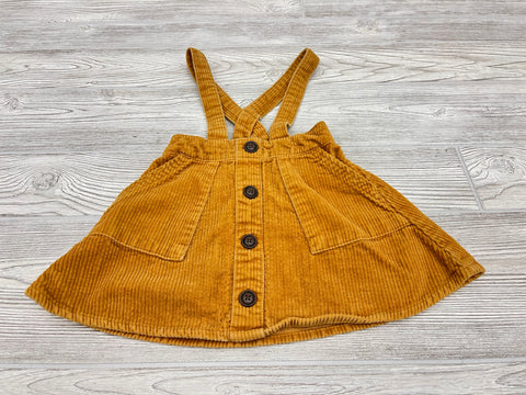 Art Class Corduroy Overall Skirt