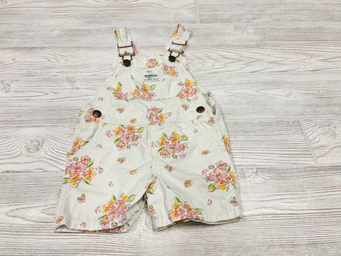 OshKosh Flower Print Shortalls