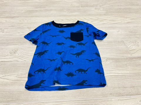 Andy & Evan Dinosaur Print Short Sleeve Shirt