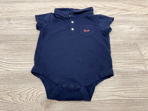 Vineyard Vines Short Sleeve Polo Onesie