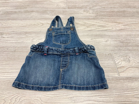 Old Navy Denim Skirt Overall