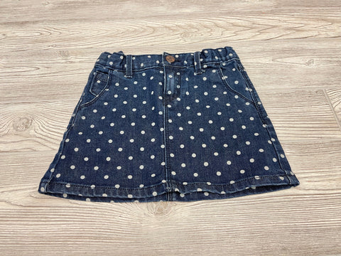 OshKosh Polkadot Denim Skirt