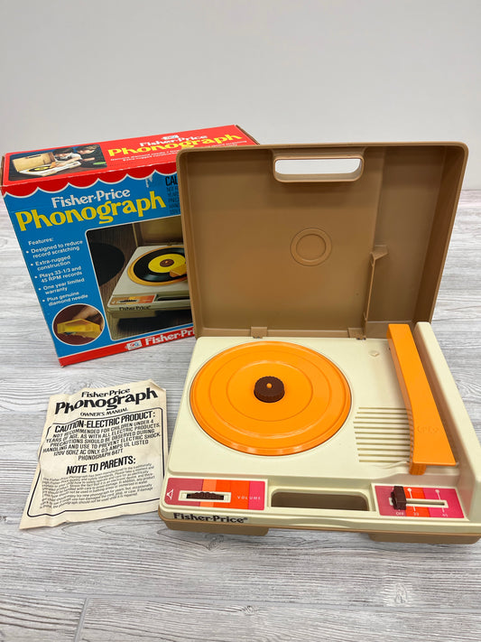 Vintage Fisher Price Phonograph