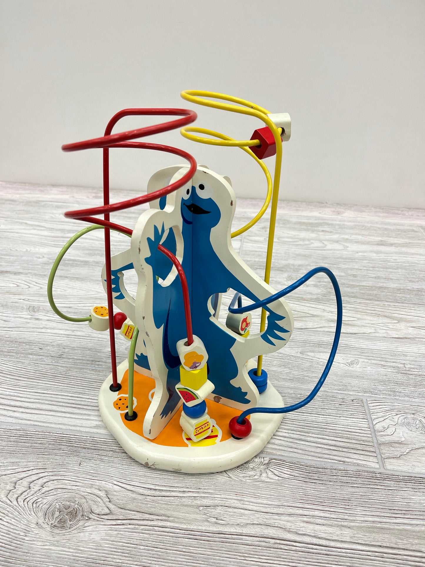 Vintage Cookie Monster Bead Maze