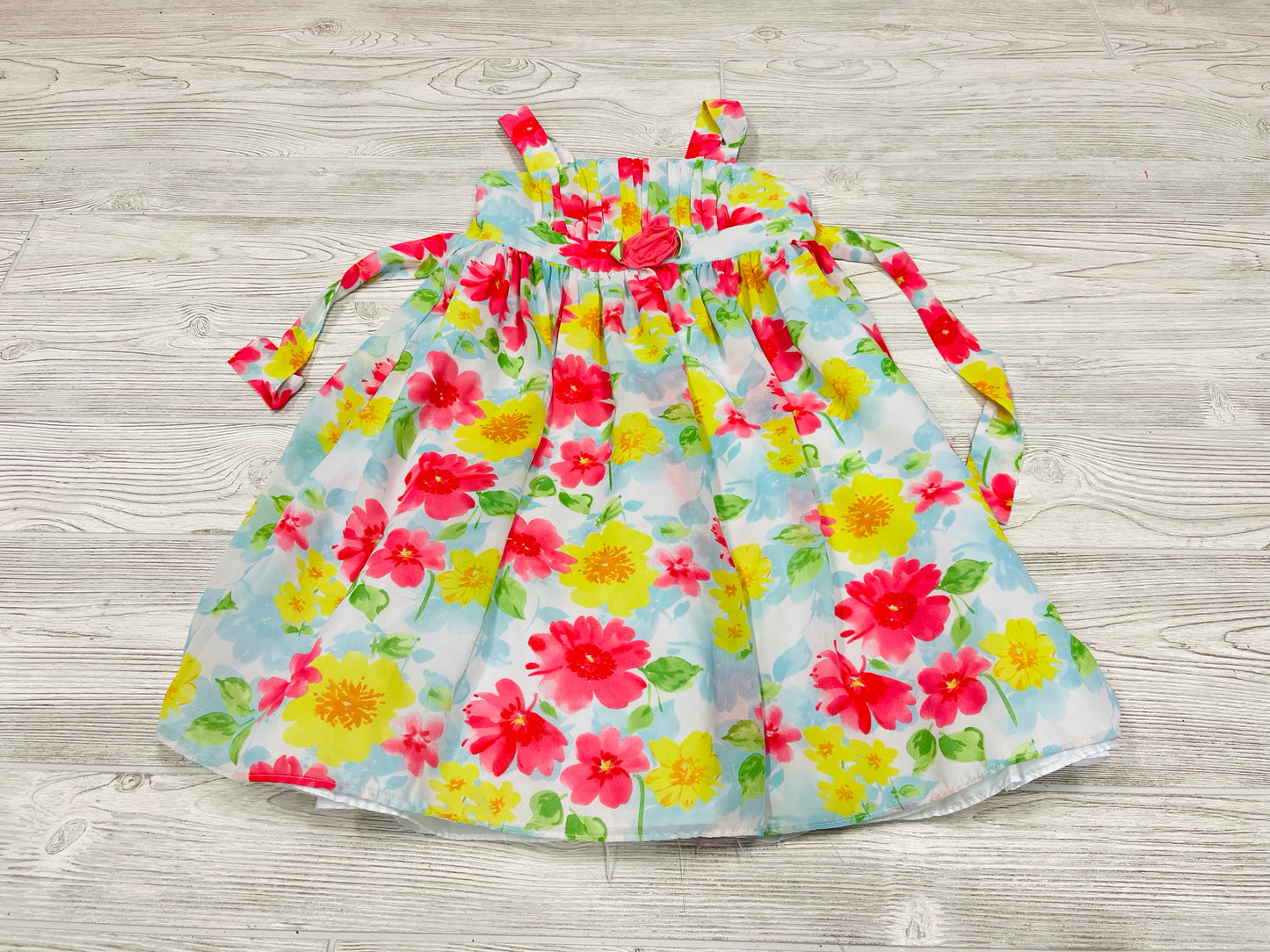 Jessica Ann Flower Print Dress