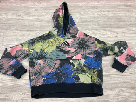 Adidas Hooded Crop Sweatshirt