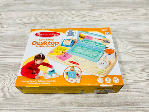 Melissa & Doug Work & Play Desktop Activity Board
