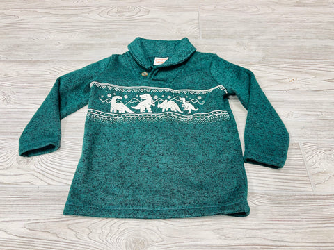 Jumping Beans Dinosaur Christmas Sweater