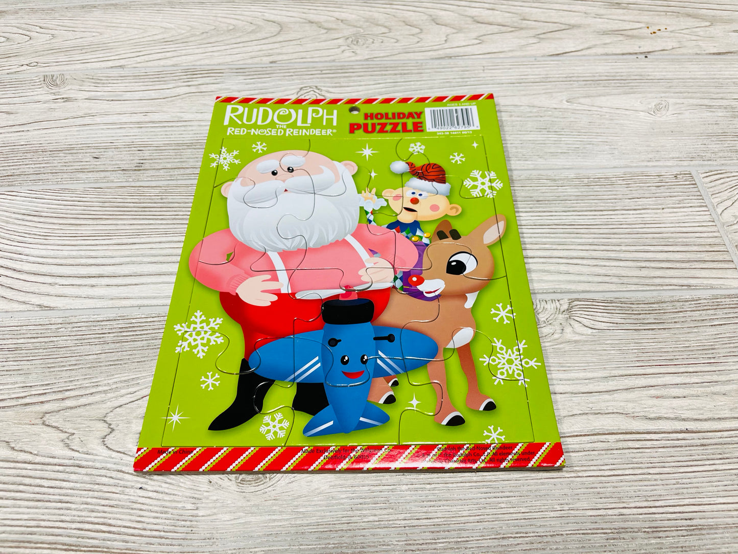 Rudolph The Red-Nosed Reindeer Holiday Puzzle