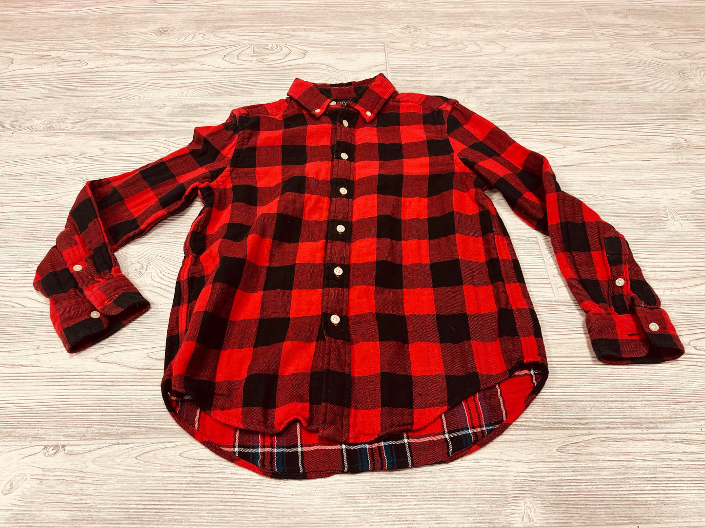 Polo Ralph Lauren Buffalo Plaid Button Down Long Sleeve Shirt