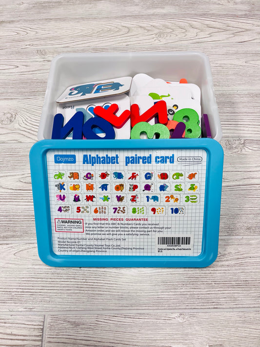 Gojmzo Alphabet Paired Card