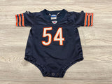 Vintage Reebok Chicago Bears Urlacher Jersey Onesie