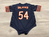 Vintage Reebok Chicago Bears Urlacher Jersey Onesie