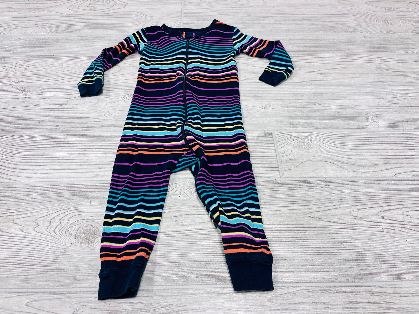 GAP Zip Up Striped Pajama