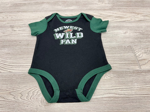 NHL “Newest Wild Fan” Short Sleeve Onesie