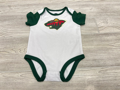 Official NHL Minnesota Wild Short Sleeve Onesie