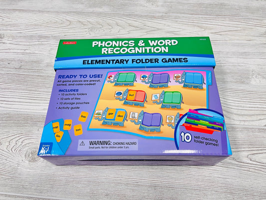 Lakeshore Phonics & Word Recognition Elementary Folder Games