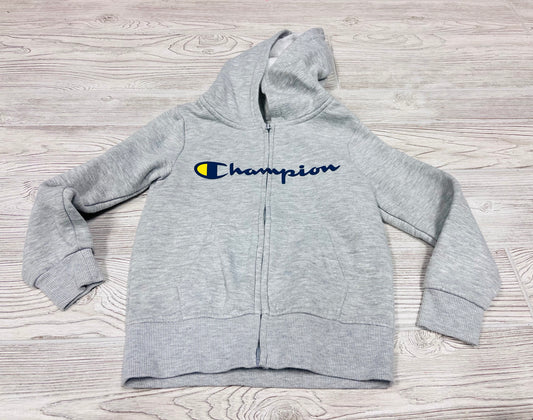 Champion Zip Up Hooded Sweatshirt