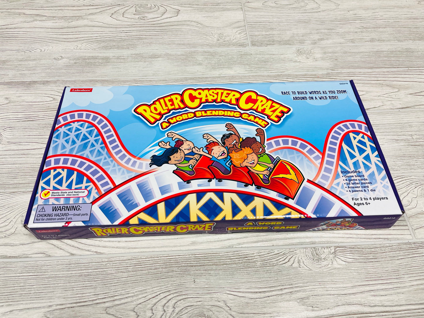 Lakeshore Roller Coaster Craze A Word Blending Game