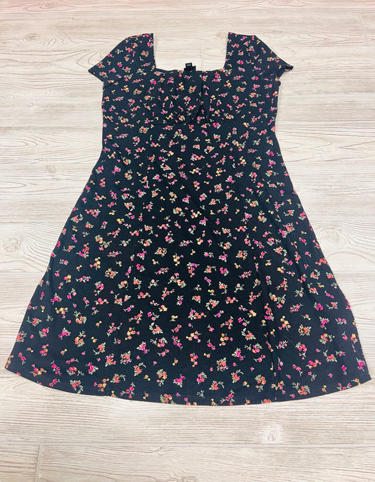 Art Class Flower Print Dress