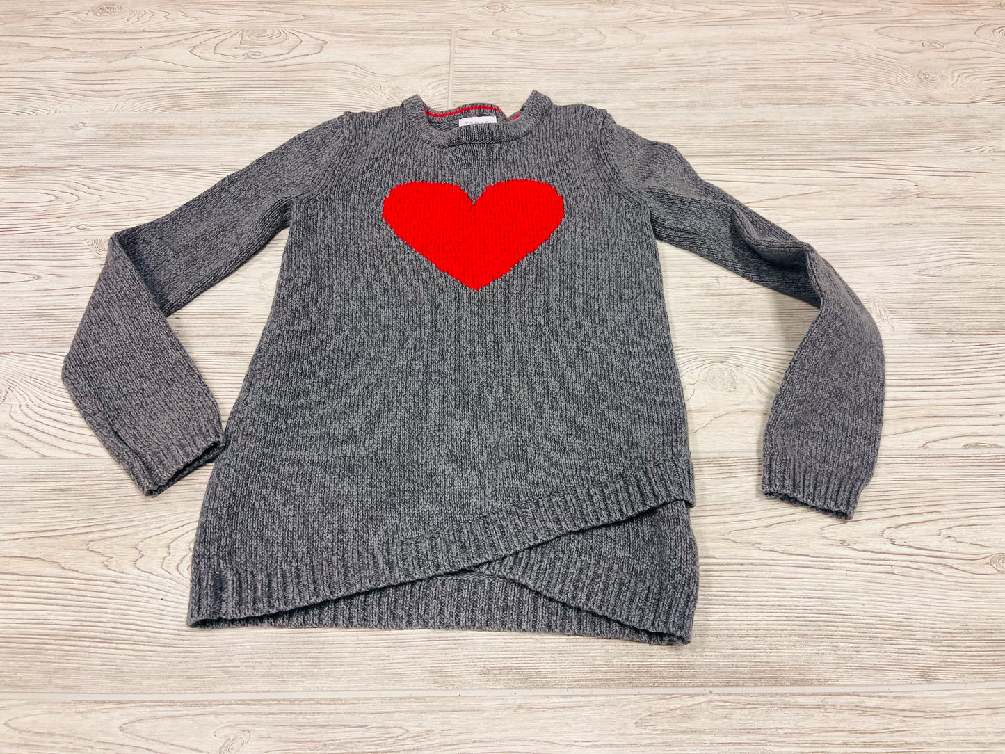 Tahari Heart Print Sweater