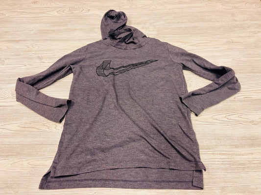 Nike Dri-Fit Hooded Long Sleeve Shirt