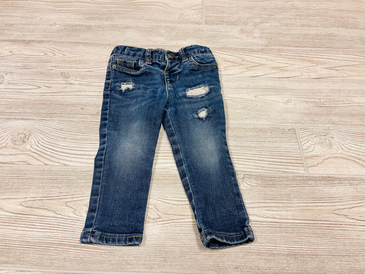 Cat & Jack Skinny Super Stretch Patch Jeans