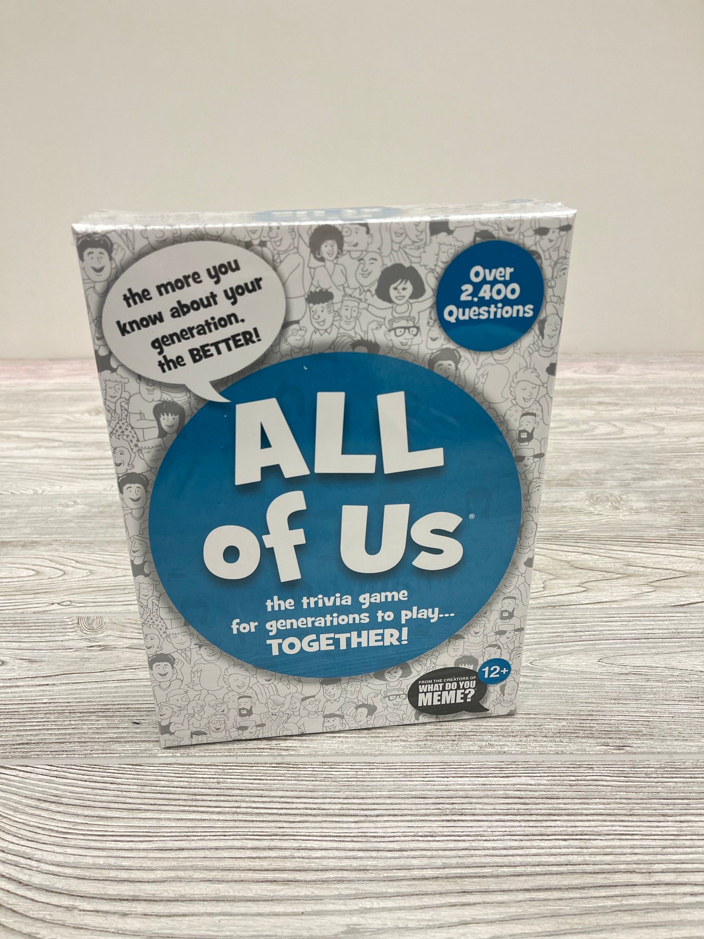 All Of Us the trivia game for generations to play…Together!