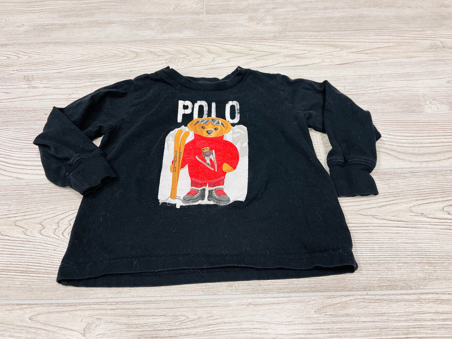 Polo Ralph Lauren Bear Print Long Sleeve Shirt