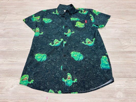 Ghostbusters x RSVLTS Short Sleeve Button Down Shirt