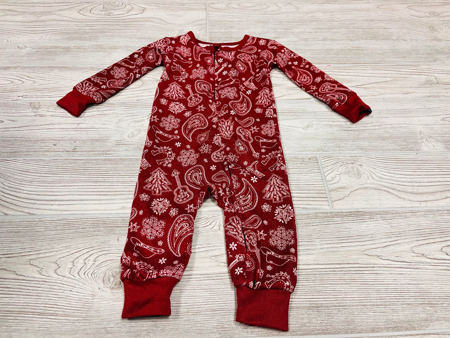 Modern Moments Western Zip Up Pajama