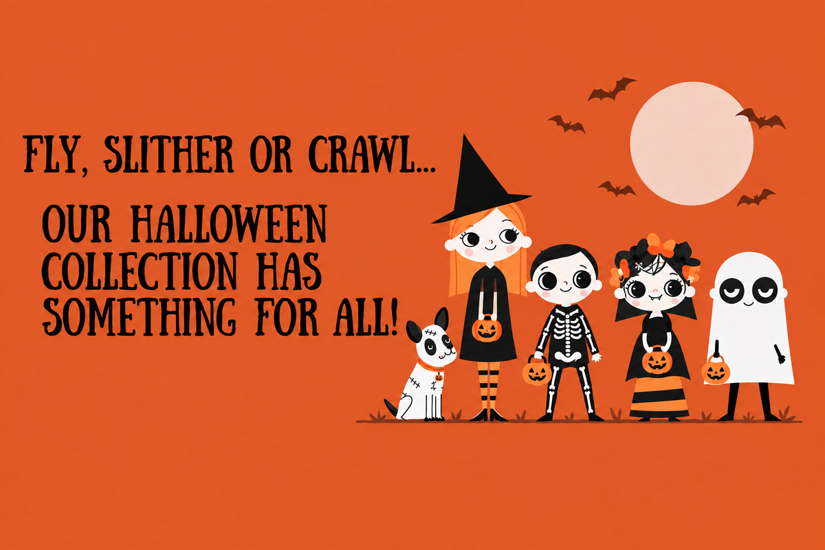 Halloween Collection banner, 3:2 landscape version