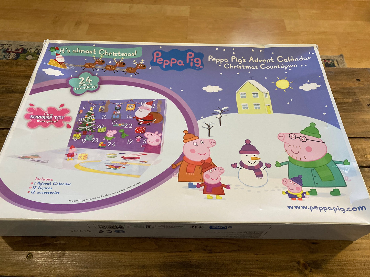 Peppa Pig’s Advent Calendar Christmas Countdown