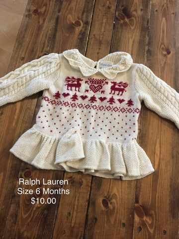 Ralph Lauren Reindeer Sweater