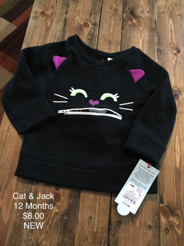 Cat & Jack Cat Sweatshirt - Multiple Sizes