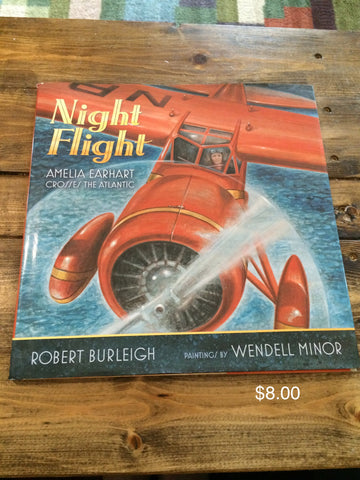 Night Flight Amelia Earhart Crosses The Atlantic
