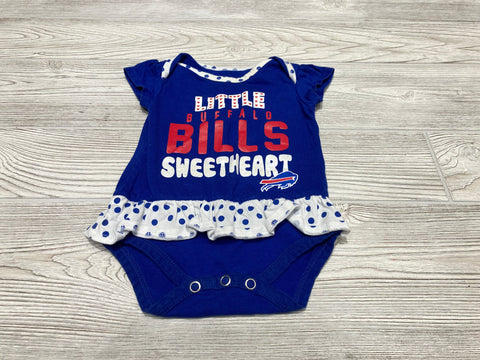NFL “Little Buffalo Bills Sweetheart” Short Sleeve Onesie