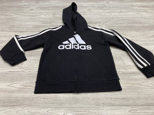 Adidas Hooded Zip Up Sweatshirt
