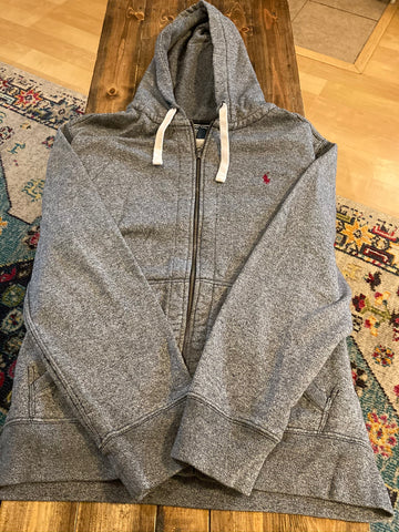 Ralph Lauren Hooded Zip Up Sweatshirt