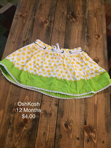 OshKosh Polka Dot Skirt