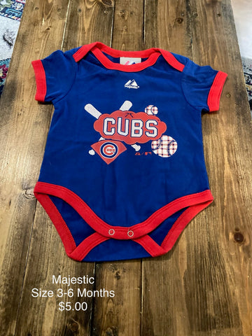 Majestic Chicago Cubs Onesie