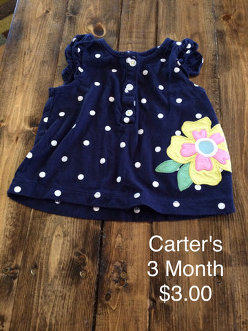 Carter’s Flower Shirt