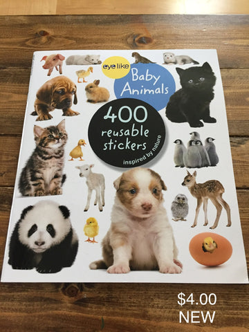 Baby Animals: 400 reusable stickers