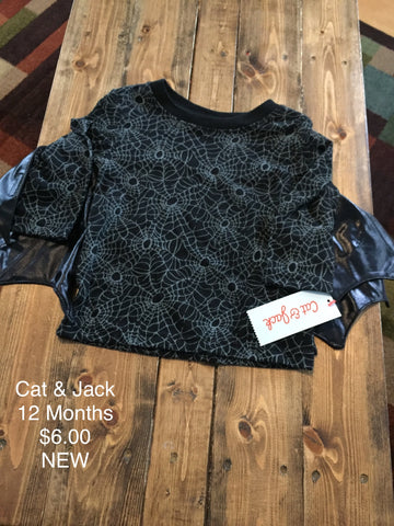 Cat & Jack Spiderweb Shirt