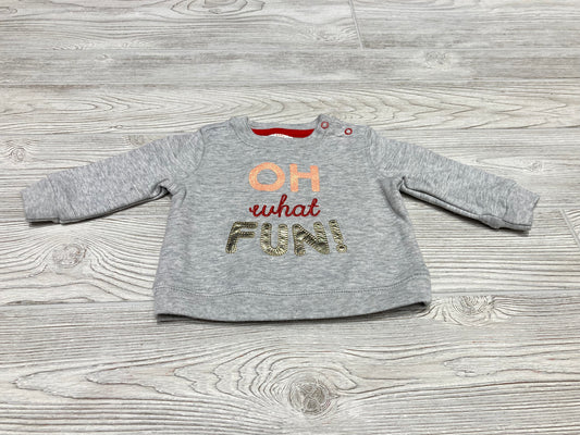Cat & Jack “OH What Fun!” Sweatshirt