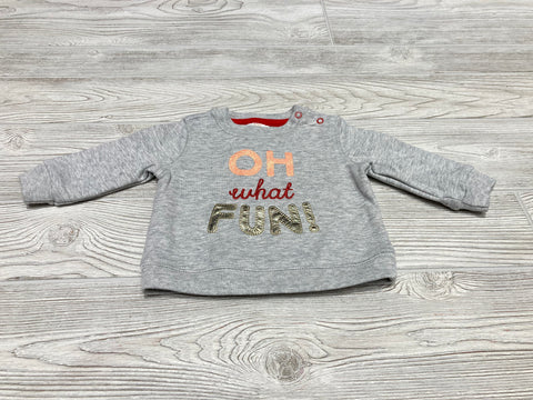 Cat & Jack “OH What Fun!” Sweatshirt