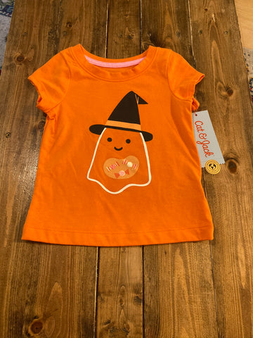 Cat & Jack Candy Corn Short Sleeve Shirt