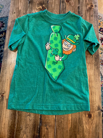 St. Patrick’s Day Leprechaun Short Sleeve Shirt