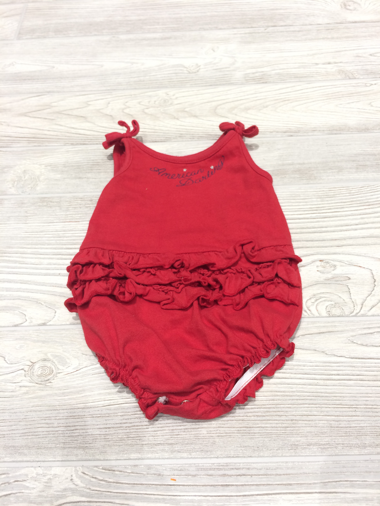 Disney Baby Minnie Mouse American Darling Romper